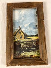 MaxSold Auction: Two Antique Barn Wood Framed Prints Monet and Constable Art - Campbell (California, USA) PARTNER MANAGED Estate Sale Online Auction - Dell Avenue