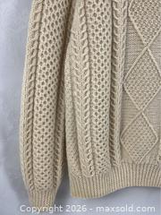 MaxSold Auction: Vintage 100% Wool Sweater from Ireland - Campbell (California, USA) PARTNER MANAGED Estate Sale Online Auction - Dell Avenue