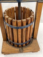 MaxSold Auction: Vintage Fruit Apple or Grape Press - Campbell (California, USA) PARTNER MANAGED Estate Sale Online Auction - Dell Avenue