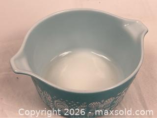 MaxSold Auction: Vintage Pyrex “Butterprint” Mixing Bowl - Campbell (California, USA) PARTNER MANAGED Estate Sale Online Auction - Dell Avenue