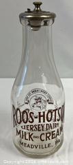 MaxSold Auction: Vintage Roos-Hotson Pennsylvania Milk Bottle - Campbell (California, USA) PARTNER MANAGED Estate Sale Online Auction - Dell Avenue