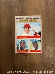 MaxSold Auction: 1970 O-Pee-Chee 1969 NL Batting Leaders Pete Rose/Roberto Clemente/Cleon Jones - Oshawa (Ontario, Canada) SELLER MANAGED Reseller Online Auction - Margaret Street