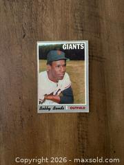 MaxSold Auction: 1970 O-Pee-Chee Bobby Bonds Baseball Card - Oshawa (Ontario, Canada) SELLER MANAGED Reseller Online Auction - Margaret Street