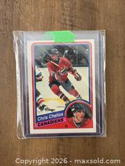 MaxSold Auction: 1984 O-Pee-Chee Chris Chelios Rookie Card  - Oshawa (Ontario, Canada) SELLER MANAGED Reseller Online Auction - Margaret Street