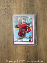 MaxSold Auction: 2019 Topps Series 2 Shohei Ohtani All Star Rookie Cup Card  - Oshawa (Ontario, Canada) SELLER MANAGED Reseller Online Auction - Margaret Street