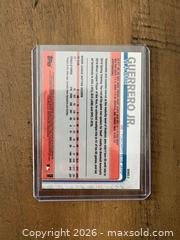 MaxSold Auction: 2019 Topps Series 2 Vladimir Guerrero Jr Rookie Card - Oshawa (Ontario, Canada) SELLER MANAGED Reseller Online Auction - Margaret Street