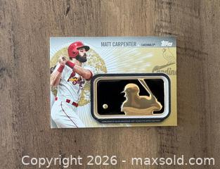 MaxSold Auction: 2019 Topps Series Two Matt Carpenter Golden Anniversary Patch #25/50 - Oshawa (Ontario, Canada) SELLER MANAGED Reseller Online Auction - Margaret Street