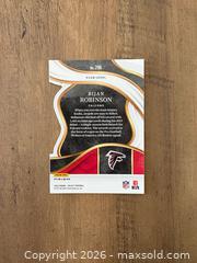 MaxSold Auction: 2023 Panini Select Bijan Robinson Die Cut Rookie Card - Oshawa (Ontario, Canada) SELLER MANAGED Reseller Online Auction - Margaret Street