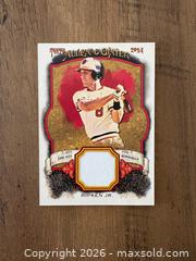 MaxSold Auction: 2024 Allen & Ginter Cal Ripken Jr Relic Card - Oshawa (Ontario, Canada) SELLER MANAGED Reseller Online Auction - Margaret Street