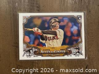 MaxSold Auction: 2024 Allen & Ginter Jung Hoo Lee In Action Insert Rookie Card - Oshawa (Ontario, Canada) SELLER MANAGED Reseller Online Auction - Margaret Street