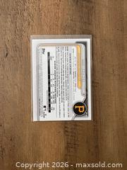 MaxSold Auction: 2024 Bowman Prospects Paul Skenes Rookie Card - Oshawa (Ontario, Canada) SELLER MANAGED Reseller Online Auction - Margaret Street