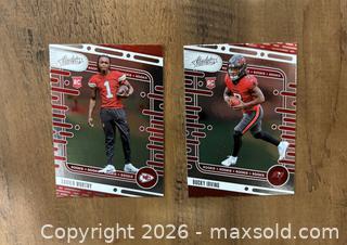 MaxSold Auction: 2024 Panini Absolute Bucky Irving & Xavier Worthy Rookie Card Lot - Oshawa (Ontario, Canada) SELLER MANAGED Reseller Online Auction - Margaret Street