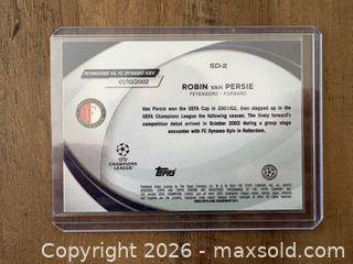 MaxSold Auction: 2024 Topps Chrome Robin Van Persie Starball Debut #14/25 - Oshawa (Ontario, Canada) SELLER MANAGED Reseller Online Auction - Margaret Street