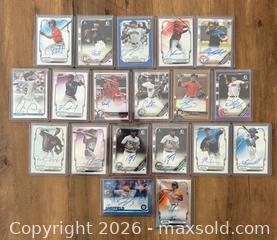 MaxSold Auction: Huge Lot of 19 Rookie Auto Cards - Oshawa (Ontario, Canada) SELLER MANAGED Reseller Online Auction - Margaret Street