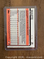 MaxSold Auction: Topps Series 2 2019 Ketel Marte #41/50 Card - Oshawa (Ontario, Canada) SELLER MANAGED Reseller Online Auction - Margaret Street