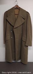 MaxSold Auction: 1st Queen's Rangers Canadian Military Greatcoat and Trousers - Toronto (Ontario, Canada) PARTNER MANAGED Reseller Online Auction - Queen Street West.