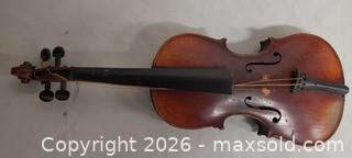 MaxSold Auction: Antique Mathias Neuner 4/4 Violin (1849) - Toronto (Ontario, Canada) PARTNER MANAGED Reseller Online Auction - Queen Street West.