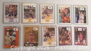 MaxSold Auction: Nice Basketball cards lot Magic Johnson Charles Barkley & rookie cards - Toronto (Ontario, Canada) PARTNER MANAGED Reseller Online Auction - Queen Street West.