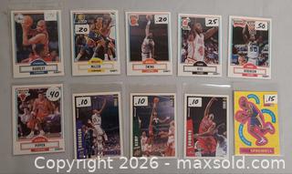 MaxSold Auction: Nice Basketball cards lot Magic Johnson Charles Barkley & rookie cards - Toronto (Ontario, Canada) PARTNER MANAGED Reseller Online Auction - Queen Street West.