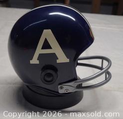 MaxSold Auction: Toronto Argonauts Mini Football Helmet AM Radio (10) - Toronto (Ontario, Canada) PARTNER MANAGED Reseller Online Auction - Queen Street West.