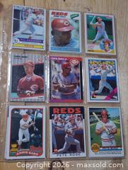 MaxSold Auction: Vintage Baseball Card Lot - Topps, Fleer, Leaf (Late 70s-80s) - Toronto (Ontario, Canada) PARTNER MANAGED Reseller Online Auction - Queen Street West.
