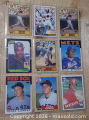 MaxSold Auction: Vintage Baseball Card Lot - Topps, Fleer, Leaf (Late 70s-80s) - Toronto (Ontario, Canada) PARTNER MANAGED Reseller Online Auction - Queen Street West.