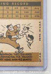 MaxSold Auction: 1960 Topps baseball card #210 Harmon Killebrew Washington Senators - Walworth (New York, USA) SELLER MANAGED Downsizing Online Auction - High St.