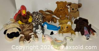 MaxSold Auction: Beanie Babie Plush lot 2 - Walworth (New York, USA) SELLER MANAGED Downsizing Online Auction - High Street