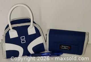 MaxSold Auction: Blue Nintendo DS switch'N'carry Case, Bag, and Pen Set - Walworth (New York, USA) SELLER MANAGED Downsizing Online Auction - High Street