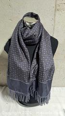 MaxSold Auction: Angelo Bosani Silk and Lambswool Reversible Winter Scarf (Narrow Standard) - Markham (Ontario, Canada) SELLER MANAGED Downsizing Online Auction - Major Mackenzie Drive East