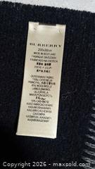 MaxSold Auction: Burberry Wool and Cashmere Large Winter Scarf (New Without Tag) - Markham (Ontario, Canada) SELLER MANAGED Downsizing Online Auction - Major Mackenzie Drive East