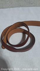 MaxSold Auction: Christian Dior Men’s Vintage Leather Belt Size 40 - Markham (Ontario, Canada) SELLER MANAGED Downsizing Online Auction - Major Mackenzie Drive East