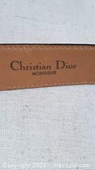 MaxSold Auction: Christian Dior Men’s Vintage Leather Belt Size 40 - Markham (Ontario, Canada) SELLER MANAGED Downsizing Online Auction - Major Mackenzie Drive East
