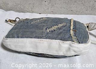 MaxSold Auction: Dolce & Gabbana Denim Jeans Pochette (Fair Condition) - Markham (Ontario, Canada) SELLER MANAGED Downsizing Online Auction - Major Mackenzie Drive East