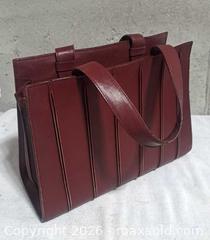 MaxSold Auction: Max Mara Renzo Piano Seamed Leather Medium Tote - Markham (Ontario, Canada) SELLER MANAGED Downsizing Online Auction - Major Mackenzie Drive East