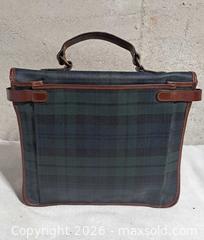 MaxSold Auction: Vintage Polo Ralph Lauren Blackwatch Laptop Bag/Briefcase - Markham (Ontario, Canada) SELLER MANAGED Downsizing Online Auction - Major Mackenzie Drive East