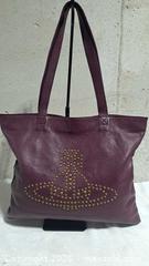 MaxSold Auction: Vivienne Westwood Leather Studded Orb Large Tote - Markham (Ontario, Canada) SELLER MANAGED Downsizing Online Auction - Major Mackenzie Drive East