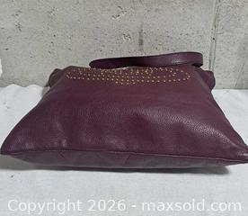 MaxSold Auction: Vivienne Westwood Leather Studded Orb Large Tote - Markham (Ontario, Canada) SELLER MANAGED Downsizing Online Auction - Major Mackenzie Drive East