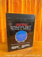 MaxSold Auction: 1975 Star Trek Technical Manual - Hamilton (Ontario, Canada) SELLER MANAGED Estate Sale Online Auction - Gertrude Street