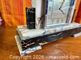 MaxSold Auction: Antique Art Deco Marble Mantel Clock - Hamilton (Ontario, Canada) SELLER MANAGED Estate Sale Online Auction - Gertrude Street