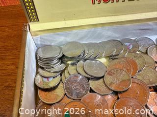 MaxSold Auction: Cigar Box of Special Canada Commemorative Quarters - Hamilton (Ontario, Canada) SELLER MANAGED Estate Sale Online Auction - Gertrude Street