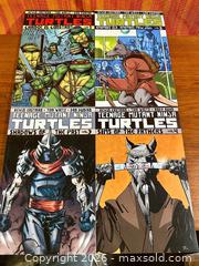 MaxSold Auction: IDW Comics Teenage Mutant Ninja Turtles Trade Paperback Graphic Novels 1 - 4 - Hamilton (Ontario, Canada) SELLER MANAGED Estate Sale Online Auction - Gertrude Street