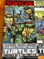 MaxSold Auction: IDW Comics Teenage Mutant Ninja Turtles Trade Paperback Graphic Novels 1 - 4 - Hamilton (Ontario, Canada) SELLER MANAGED Estate Sale Online Auction - Gertrude Street