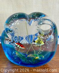 MaxSold Auction: Murano Glass Aquarium Sculpture - Hamilton (Ontario, Canada) SELLER MANAGED Estate Sale Online Auction - Gertrude Street