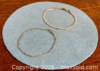 MaxSold Auction: Sterling Silver Bracelets (x2) - Hamilton (Ontario, Canada) SELLER MANAGED Estate Sale Online Auction - Gertrude Street