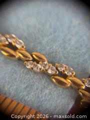 MaxSold Auction: Sterling Silver, Gold Wash Tennis Bracelet - Hamilton (Ontario, Canada) SELLER MANAGED Estate Sale Online Auction - Gertrude St.