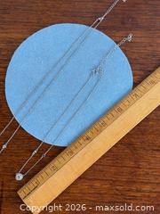 MaxSold Auction: Sterling Silver Pendant Necklaces (x2) - Hamilton (Ontario, Canada) SELLER MANAGED Estate Sale Online Auction - Gertrude Street