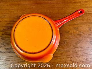 MaxSold Auction: Vintage Descoware Belgium Enamelled Cast Iron Skillet - Hamilton (Ontario, Canada) SELLER MANAGED Estate Sale Online Auction - Gertrude Street