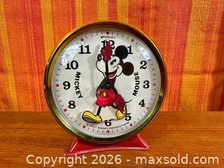 MaxSold Auction: Vintage Mickey Mouse Alarm Clock - Hamilton (Ontario, Canada) SELLER MANAGED Estate Sale Online Auction - Gertrude Street