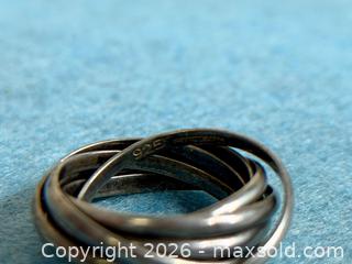 MaxSold Auction: Vintage Sterling Silver '6 Ring, Rolling-Ring' - Hamilton (Ontario, Canada) SELLER MANAGED Estate Sale Online Auction - Gertrude Street